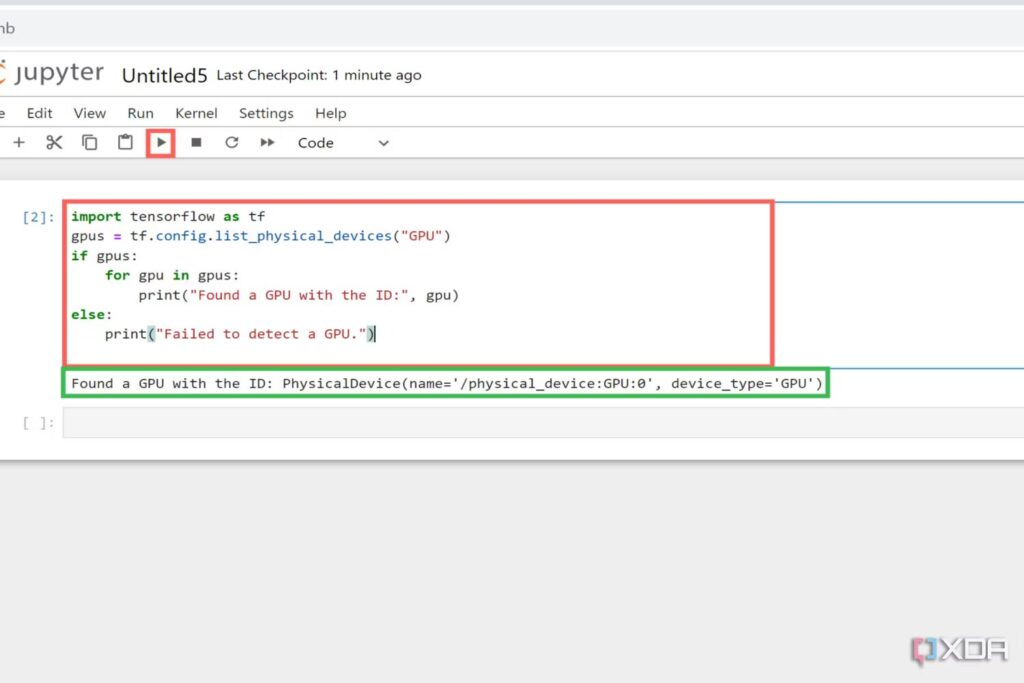  Configure Jupyter Notebook for GPU: