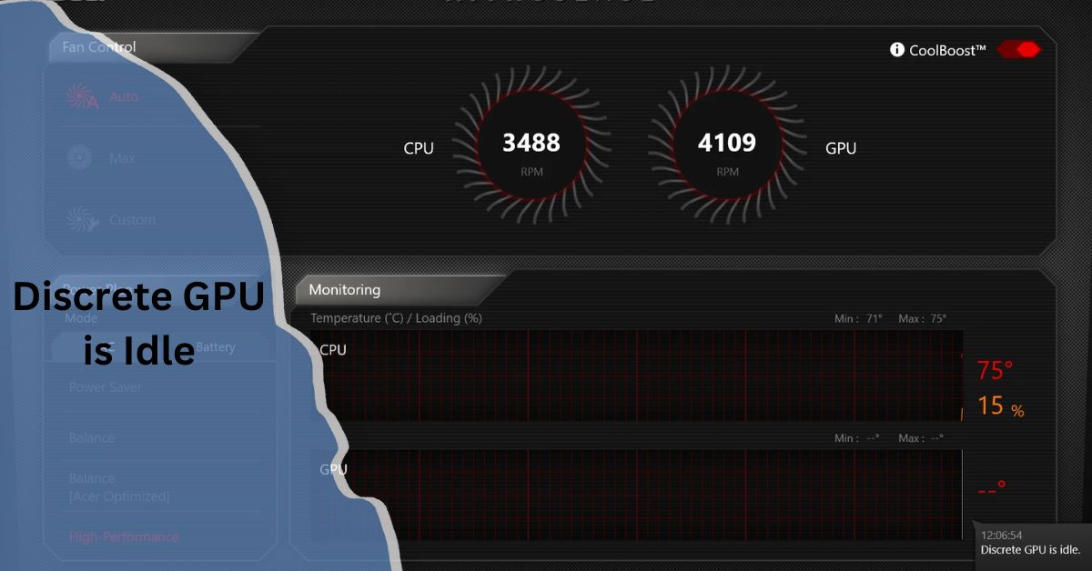 Discrete GPU is Idle