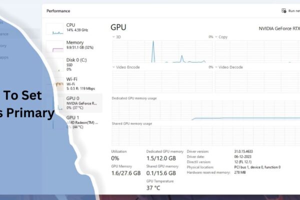 How To Set Gpu As Primary