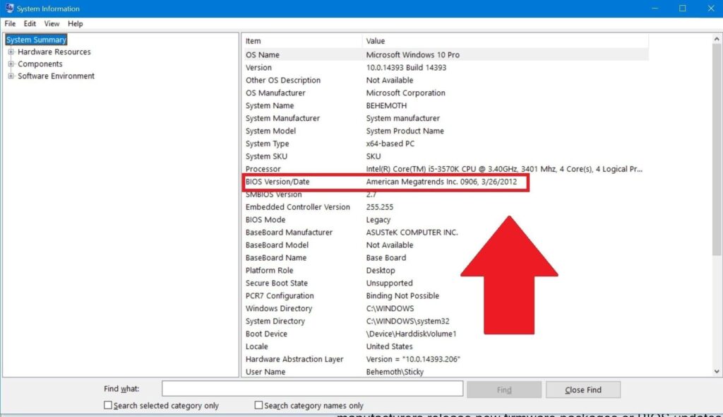 Update Your Motherboard’s BIOS