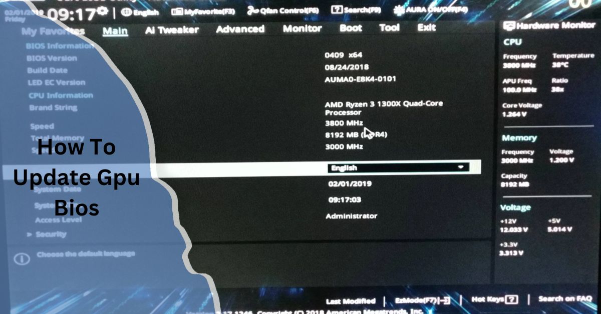 How To Update Gpu Bios