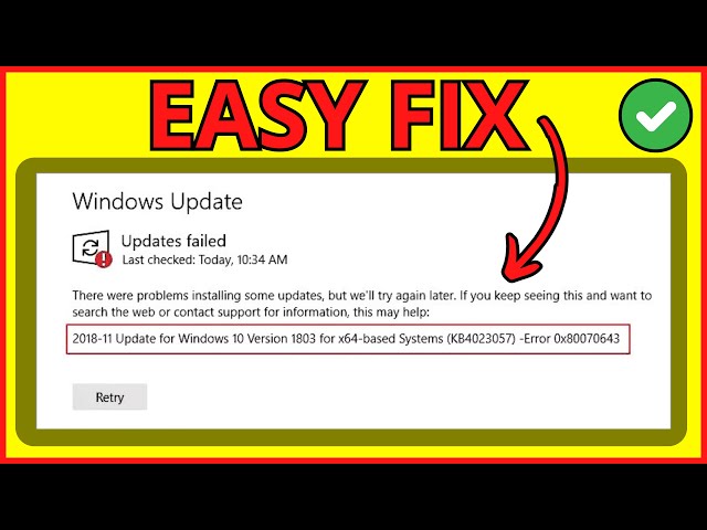 Can updating Windows help fix the 0xe04646456 error? 