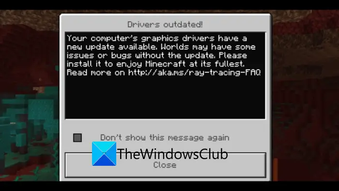 Using Outdated Drivers