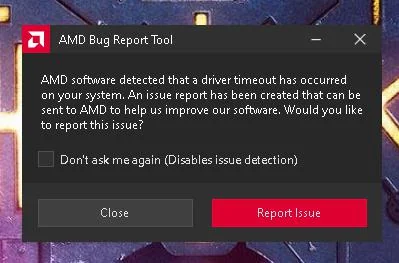 Amd Driver Timeout And Discord: