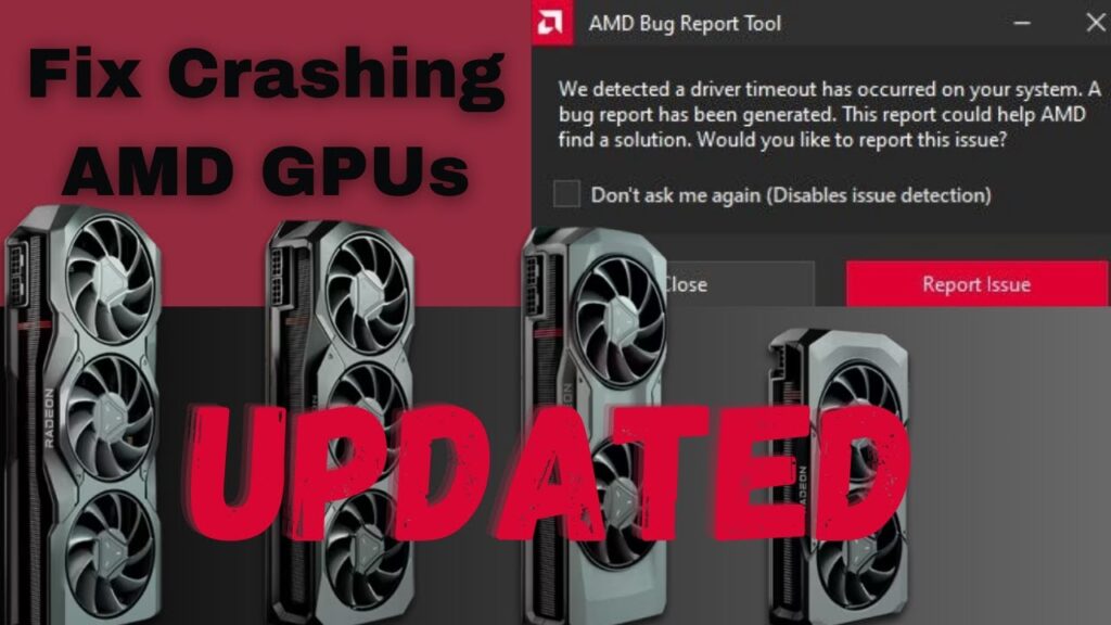 How To Stop Amd Gpu Crashing?